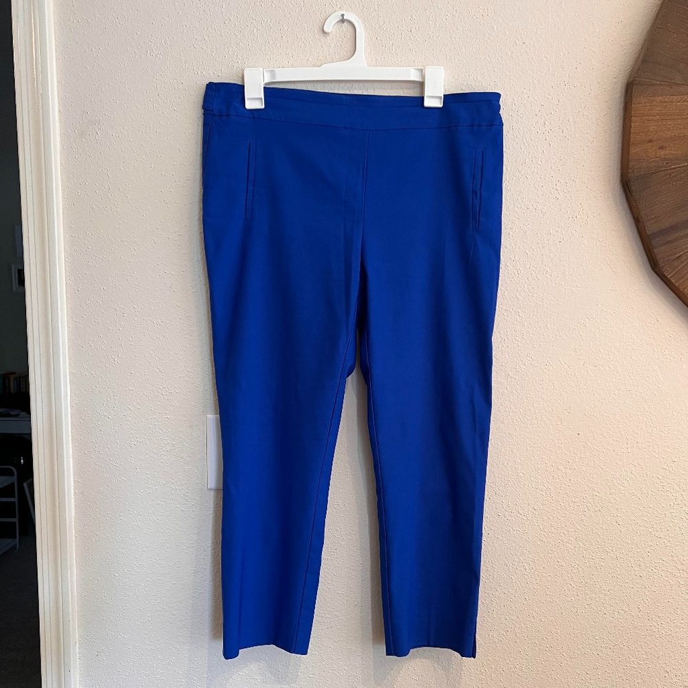 Jules & Leopold Women's Blue Slacks, Size Large